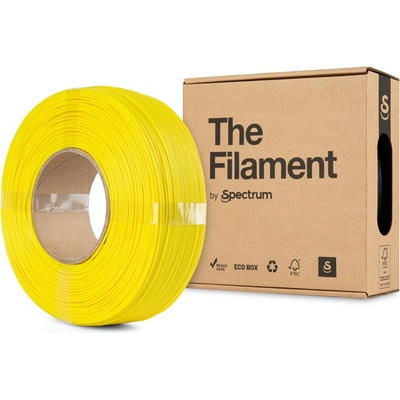 Spectrum The Filament" by Spectrum TF-24052, ReFill PLA, 1.75mm, шербетно жълто, 1kg (TF-24052)