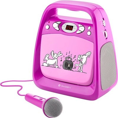 GoGEN Bob a Bobek CD KARAOKE ružové