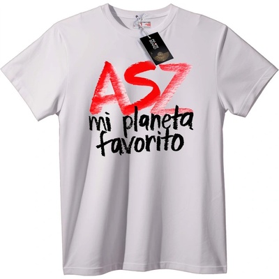NOONEBRAND Тениска ASZ Червено Изявление - L, White