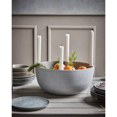 Adventní svícen Marb Grey 35 cm House Doctor