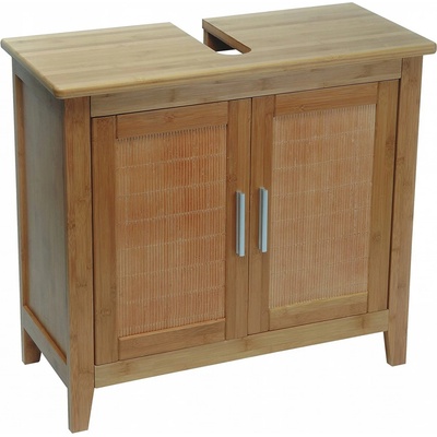 Schütte Bambusová skříňka pod umyvadlo (BMBA02-WTU) 9002560706348 – Zboží Mobilmania