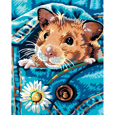 ZUTY Malování podle čísel KŘEČEK S KOPRETINKOU 40 x 50 cm