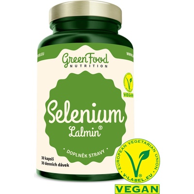 GreenFood Selen Lalmin 30 kapsúl