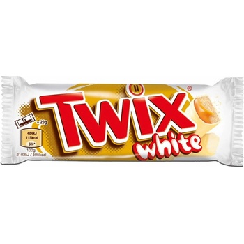Mars Twix White блокчета в бял шоколад 46гр