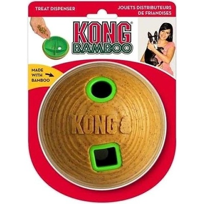 Kong Bamboo lopta z bambusu na pochúťky 12,1 x 12,1 x 12,1 cm