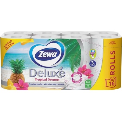 Zewa Deluxe Tropical Dreams 3-vrstvý 16 ks