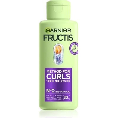 Garnier Fructis Curls Method грижа за използване преди нанасянето на шампоан за чуплива и къдрава коса 200ml