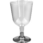 Horecano RK-Чаша 150ml със сребърна основа (R. 150-PS303) полистирен (0151700)