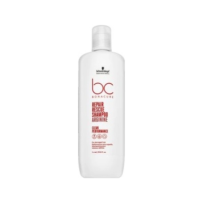 Schwarzkopf BC Bonacure Repair Rescue Shampoo Arginine укрепващ шампоан За увредена коса 1000 ml