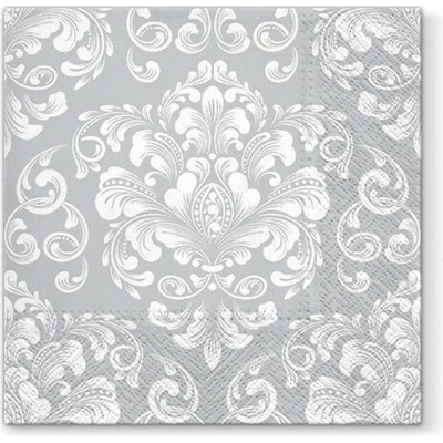 PAW SDL120908 Beautiful Moments Silver servítky 3V 20ks 33x33cm