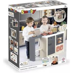 Smoby Smoby: Кухня остров, с 23 аксесоара (7600312601)