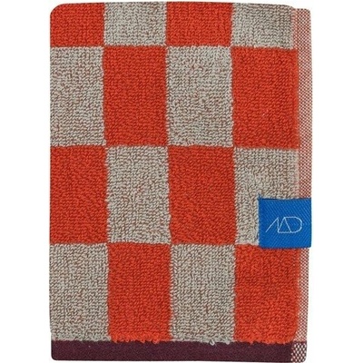 Mette Ditmer Denmark Retro ručník oranžová béžová 2 ks 40 x 60 cm