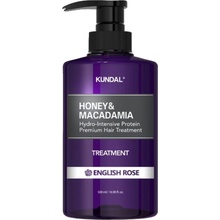 Kundal Honey & Macadamia Treatment hydrointenzívna proteínová kôra na vlasy English Rose 500 ml