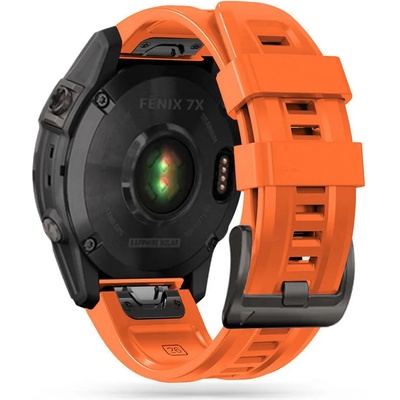 Tech-Protect Силиконова каишка за Garmin Fenix 5 / 6 / 6 Pro / 7 от Tech-Protect IconBand - Оранжева (9589046921452)