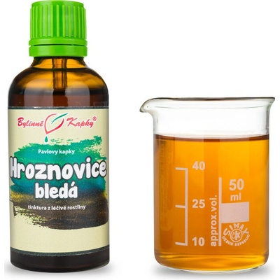 Hroznovice bledá tcm pavlovy bylinné kvapky tinktúra 50 ml