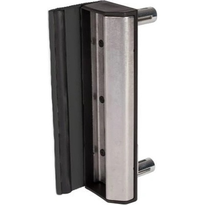 LOCINOX SAKL QF2 9005 - dorazová lišta pre profil 40 až 60 mm, pre krídlové bránky, čierna SAKLQF2_9005