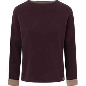 STAPF Дамски вълнен пуловер STAPF Women's Nicoletta Jumper - Cabernet (105-4187-3213)