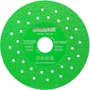 Metabo Диск диамантен за рязане на стъкло 125x22, 23x30 мм RD-G02 (162119)