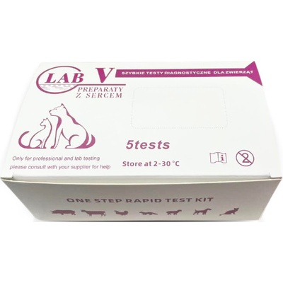 Rychlý antigenní test Lab-V na virus kočičí infekční peritonitidy FIPV