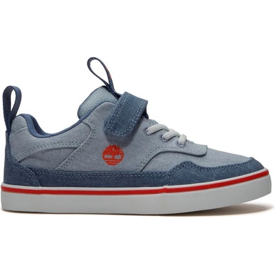 Timberland Детски маратонки Timberland Kid's Stone Jump Low Hook & Loop Sneaker - Light Blue Canvas - размер 13K (US) (024-2190-0111)