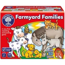 Orchard Toys Rodiny zvířátek na farmě Farmyard Families