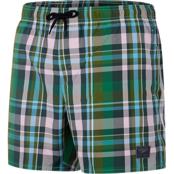 Speedo Бански гащета Speedo Check Leisure Swim Shorts - Green/Pink