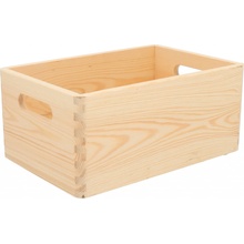 ČistéDřevo Drevený box 30 x 20 x 14 CM