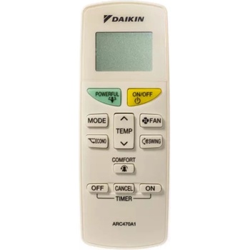 General DAIKIN ARC470A1, ARC470A11, ARC470A16, ARC469A5, ARC455A1, FTXN-L9 - съвместимо дистанционно управление на марката General (ARC470A1, ARC470A11, ARC470A16, ARC469A5, ARC455A1, FTXN-L9)