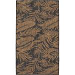 Ayyildiz Черен/кафяв килим за открито и закрито 60x100 cm Mira 1451 - Ayyildiz Carpets (MIRA601001451BLACK)