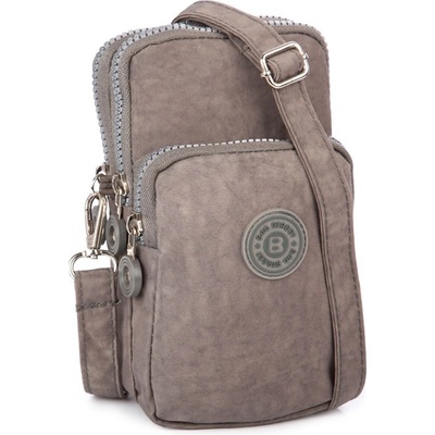 Bag Street Mini kabelka na mobil přes rameno 2248 šedá