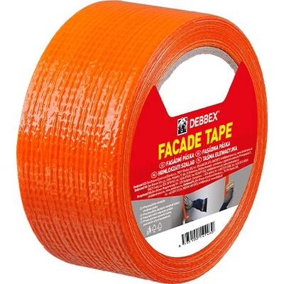Debbex Fasádní páska 48 mm x 20 m oranžová B7070MA