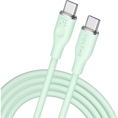 Voltme C2039 Powerlink Moss Series USB-C/USB-C, CTC 5A/100W, 1,8m, zelený