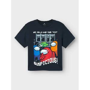 NAME IT Тениска nkmnobel amongus ss nreg