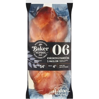 Baker Street Kvásková vianočka s maslom 450 g