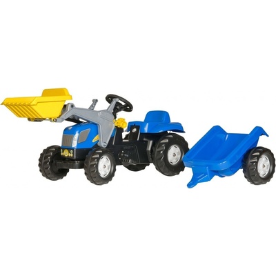 Rolly Toys Kid New Holland TVT 190 s čelním nakladačem