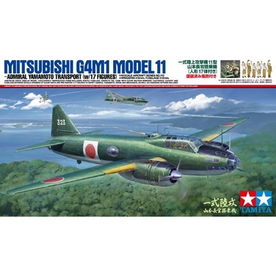 Tamiya Mitsubishi G4M1 Model 11 Betty + 17 figurek 1:48