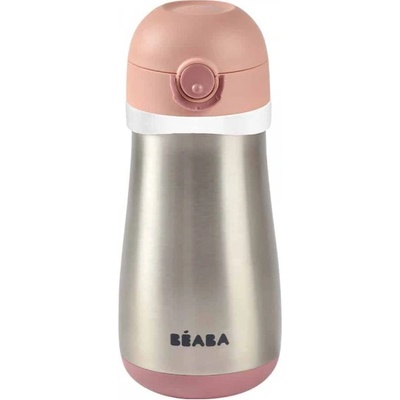 Beaba Hrnček termoizolačný nerez 350ml Pink