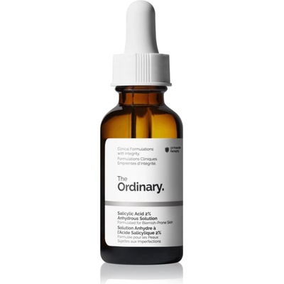 The Ordinary Salicylic Acid 2% Anhydrous Solution серум за лице за равномерен тен на кожата 30ml