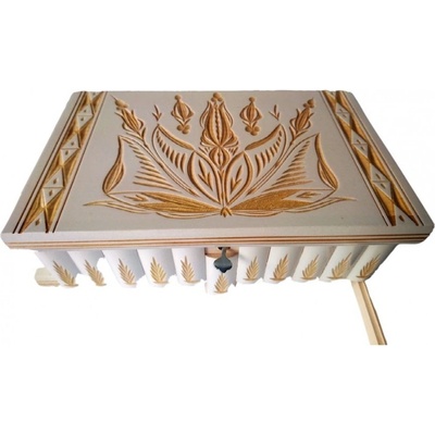 Magic Puzzle Box Гигантска кутия за съхранение на бижута вълшебна кутия за пъзел дървена кутия за декорация скрит ключ (_3e1389e45)