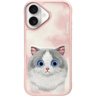 Nimmy Калъф Nimmy Big Eyed Pet 2.0 Cat за iPhone 16 - розов (6971080319785)