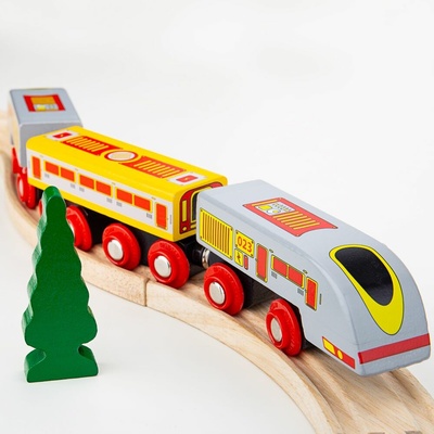 Bigjigs Rýchlik Eurostar 3 koľaje