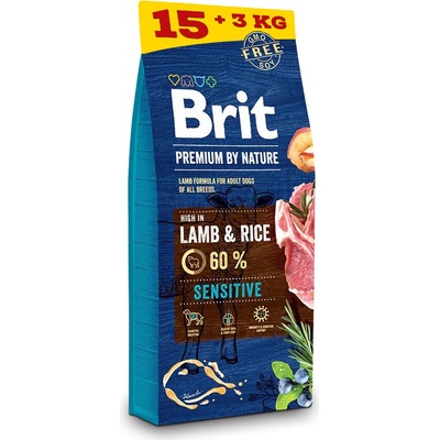 Brit Premium by Nature Sensitive Lamb 18 kg – Zboží Dáma