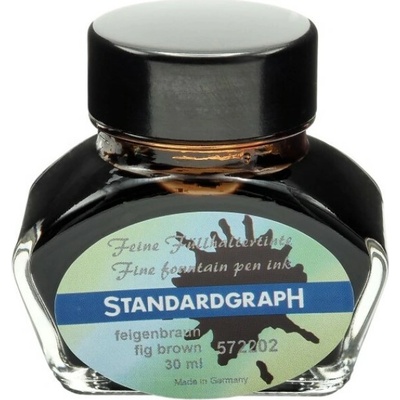 Standardgraph Fig Brown inkoust tmavě hnědý 30 ml