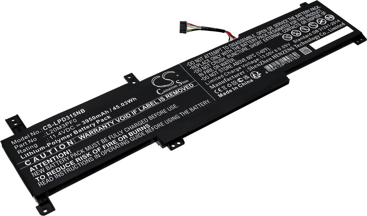 Cameron Sino Батерия за Lenovo Ideapad серия 3, 3950 mAh, Li-Pol (CS-LPD315NB)