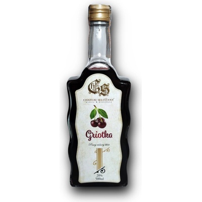 Chateau Selešťany Griotka 20% 0,5 l (čistá fľaša)