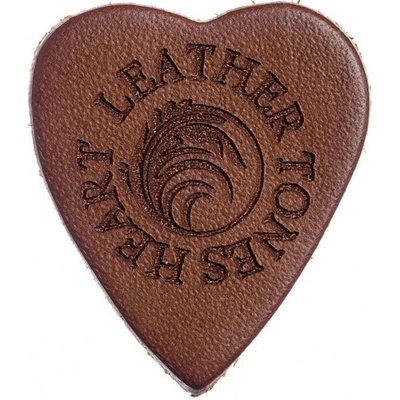 Timber Tones Leather Tones Heart Brown Leather