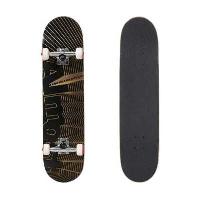 Almost Скейтборд ALMOST Unknown Pleasures FP (черно/златисто)