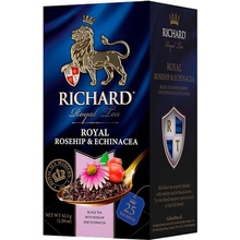 Richard Royal Rosehip & Echinacea černý čaj 25 sáčků