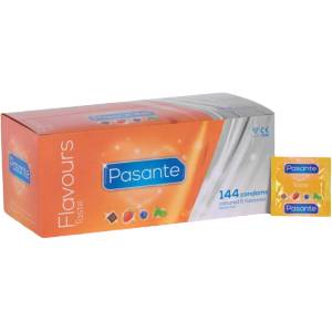 Pasante Flavors - ароматизирани презервативи (144 бр. )