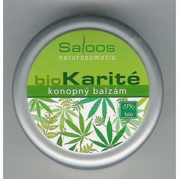 Saloos Bio Karité telový balzam Konopí 50 ml